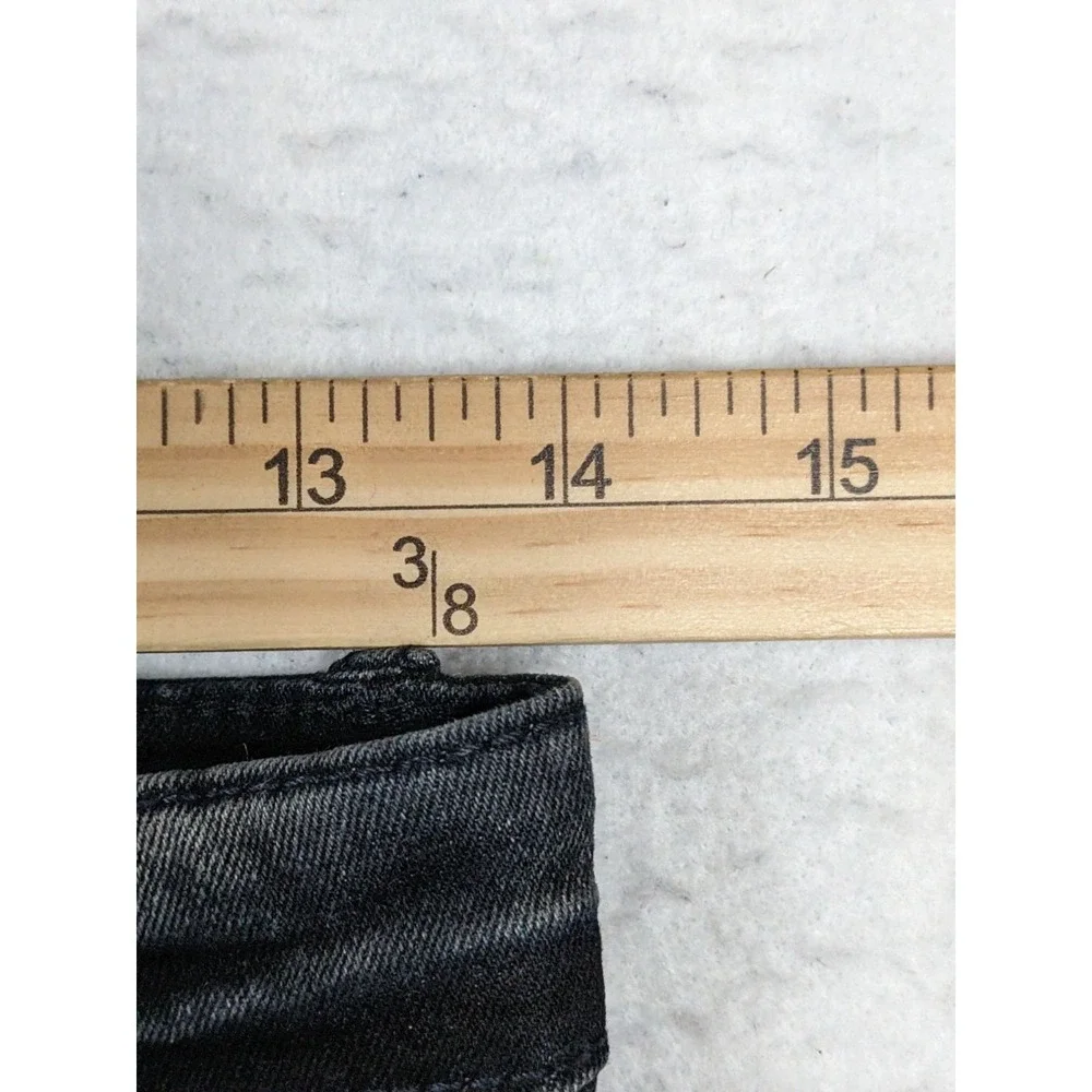 Phat Farm Youth Shorts Size 14 Black Stretch Denim Size 14 Kids Boys